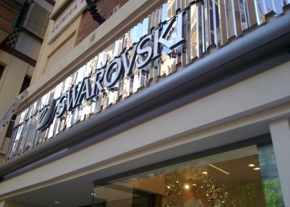 Toldos Alicante para Swarovski Murcia